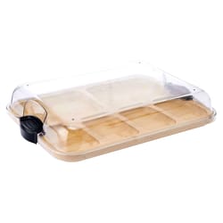 Lifetime Brands 14 in. L X 11 in. W Bamboo Cutting Board & Serve Tray