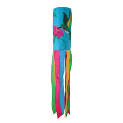 In The Breeze Hummingbird Windsock 40 in. H X 6 in. W