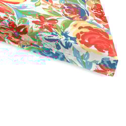 Jordan Manufacturing Multicolored Floral Polyester Chaise Cushion