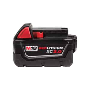 Milwaukee  M18 REDLITHIUM XC  18 volt 3 Ah Lithium-Ion  Battery Pack  1 pc. 