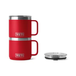 YETI Rambler 14 oz Rescue Red BPA Free Mug with MagSlider Lid