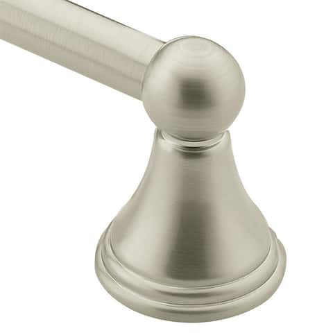 Moen Preston Brushed Nickel Towel Bar 24 in. L Aluminum - Ace Hardware