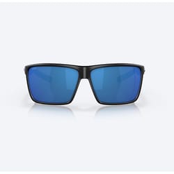 Costa Rincon II Men's Sunglasses Sunglasses Matte Black Frame Matte Black Frame Men's Blue Mirror Le
