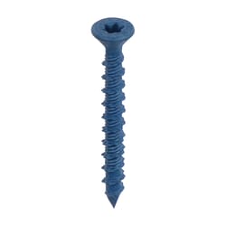 Tapcon 3/16 in. in. X 1-3/4 in. L Star Flat Head High/Low Concrete Screws