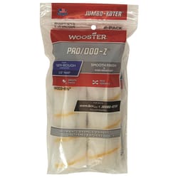 Wooster Pro/Doo-Z Woven 6.5 in. W X 1/2 in. Jumbo Paint Roller Cover 2 pk