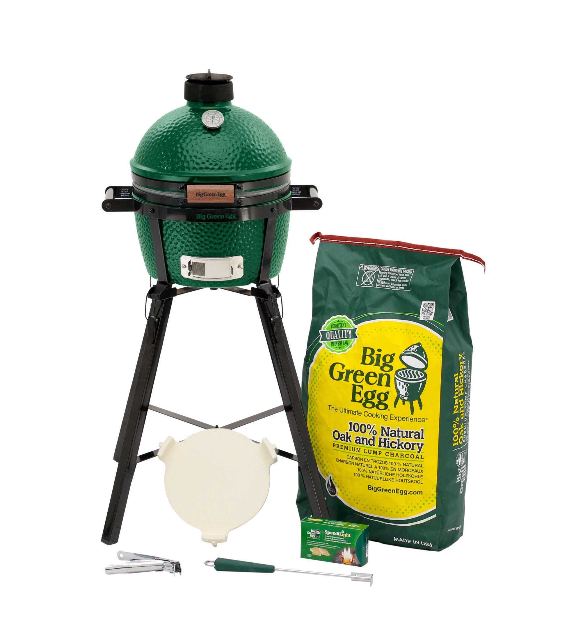 How To Lay A Fire And Control The Temp In Your Big Green Egg