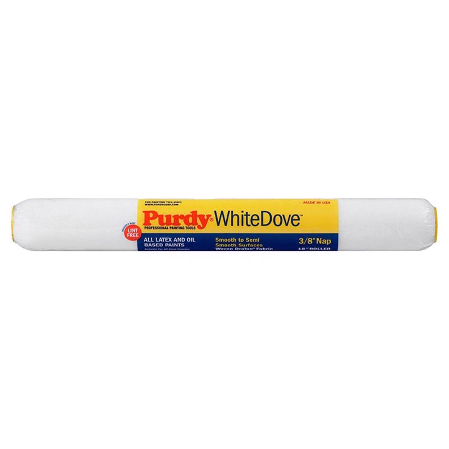 Photos - Putty Knife / Painting Tool Purdy White Dove Woven Fabric 18 in. W X 3/8 in. Paint Roller Cover 1 pk 1