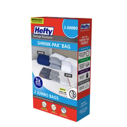 Hefty Shrink-Pak Clear Jumbo Vacuum Cube Storage Bags