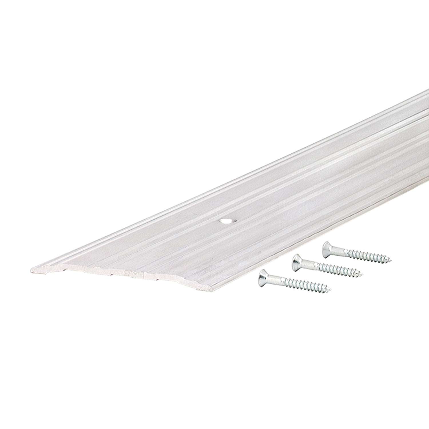 M-D 0.25 in. H X 5 in. W X 36 in. L Mill Aluminum Fluted Saddle ...