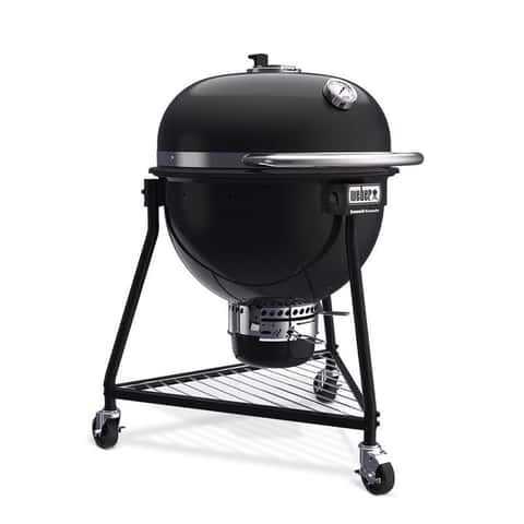 Kamado vs cheap weber