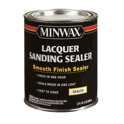 Minwax Smooth Clear Oil-Based Lacquer Sanding Sealer 1 qt