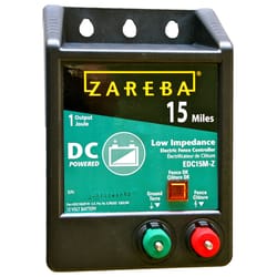 Zareba 12 V Direct Current Low Impedance Fence Energizer 15 mi. Black