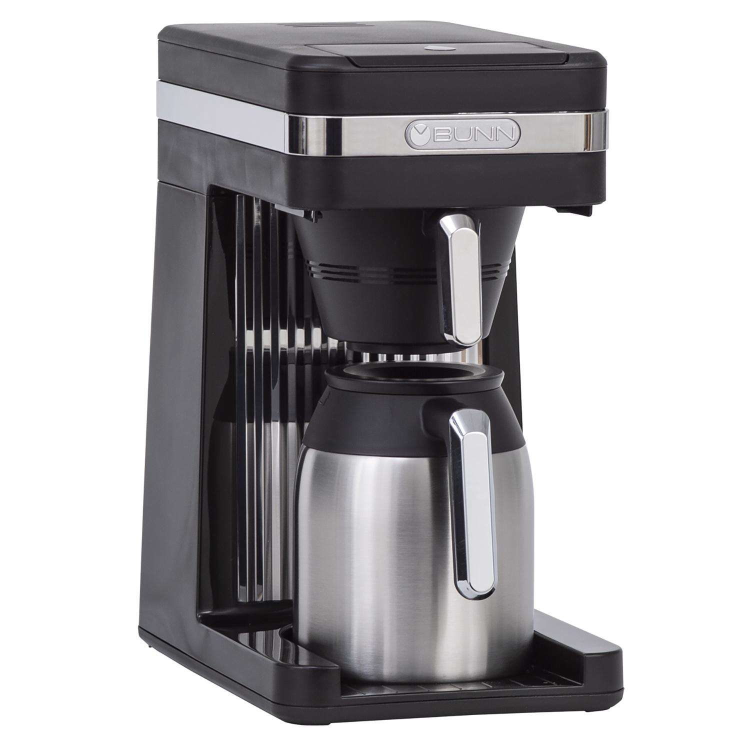 BUNN Heat N Brew Programmable Coffee Maker, 10 cup, Stainless Steel Tested