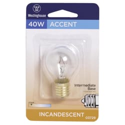 Westinghouse 40 W S11 Specialty Incandescent Bulb E17 (Intermediate) Warm White 1 pk