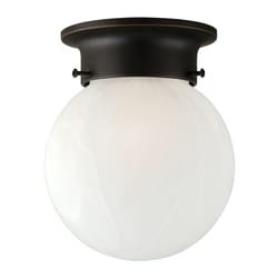 Design House Millbridge 6.75 in. H X 6 in. W X 6 in. L Ceiling Fixture