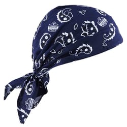 Ergodyne Chill-Its Western Cooling Triangle Hat Navy One Size Fits Most