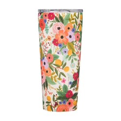 Corkcicle 24 oz Rifle Paper Garden Party BPA Free Insulated Tumbler