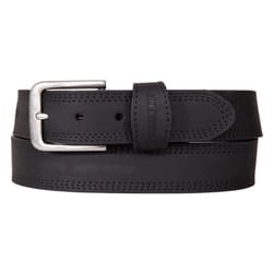 Wolverine Leather Rugged Belt 1.38 in. W Black