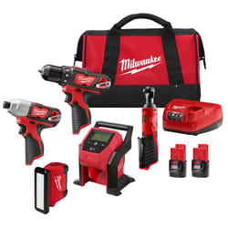 Milwaukee M12 Cordless Brushed 2 Tool Drill and Impact Driver Kit - Ace  Hardware