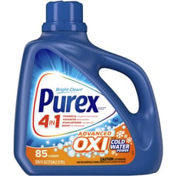 Purex Advanced Oxi No Scent Laundry Detergent Liquid 128 fl. oz. 1 pk