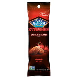 Blue Diamond Xtremes Carolina Reaper Almonds 1.5 oz Bagged