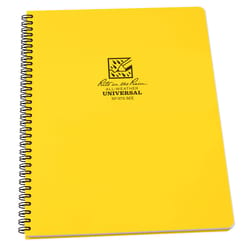 Rite in the Rain 8.5 in. W X 11.25 in. L Wire-O Yellow All-Weather Notebook