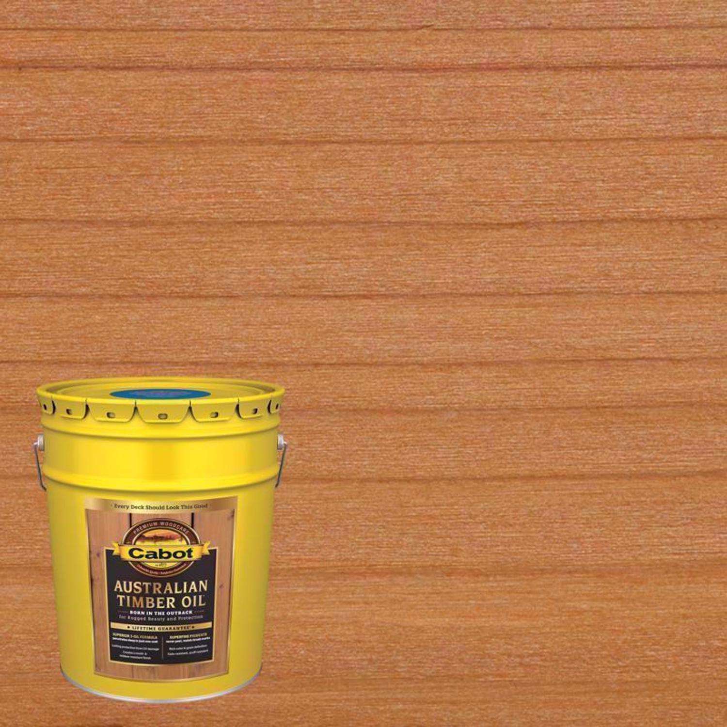 Cabot Australian Timber Oil Low VOC Transparent Honey Teak Oil-Based ...