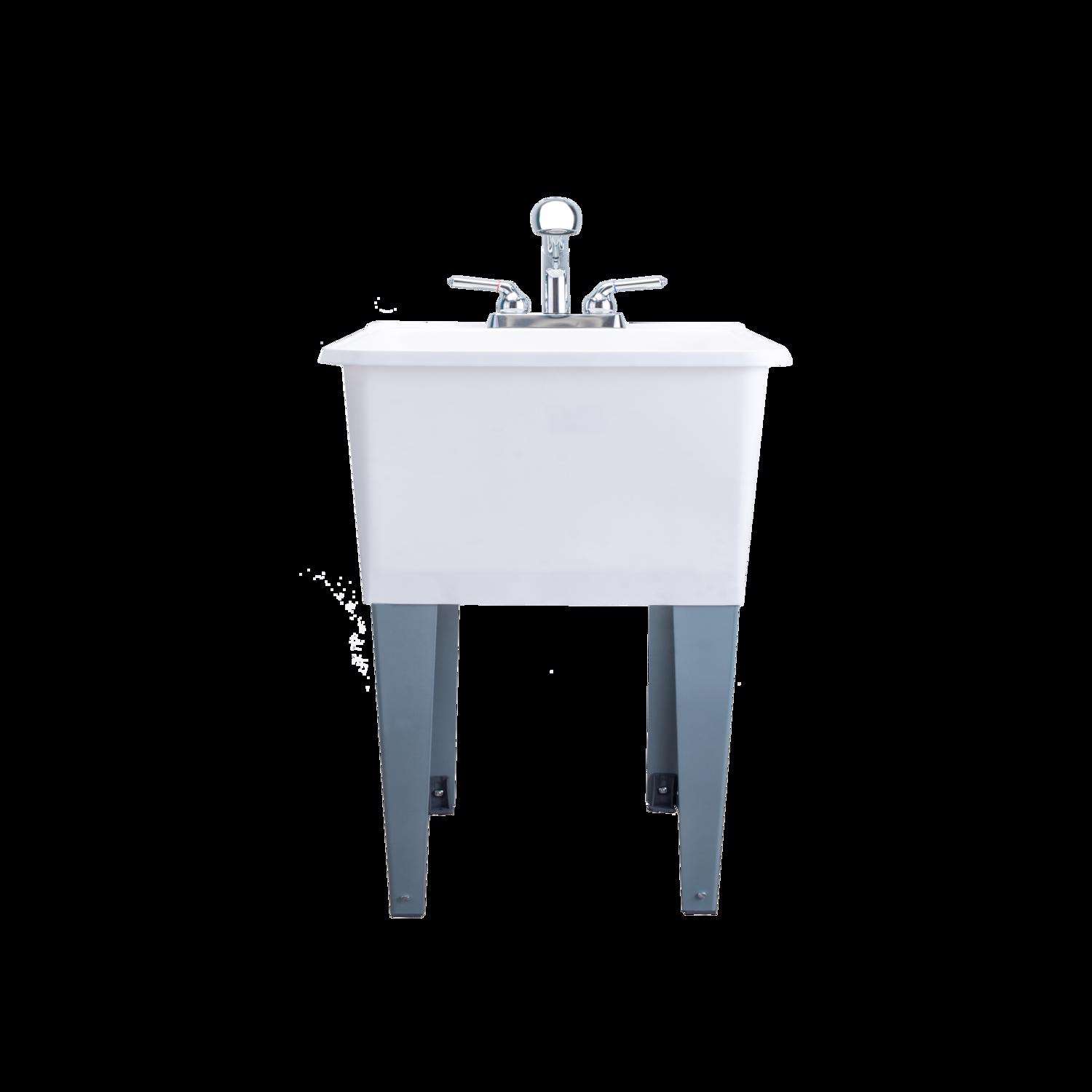 Tehila 17.5 in. W X 23.25 in. D Freestanding Thermoplastic Utility Sink