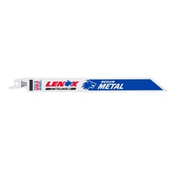 Lenox 8 in. Bi-Metal Reciprocating Saw Blade 18 TPI 1 pk
