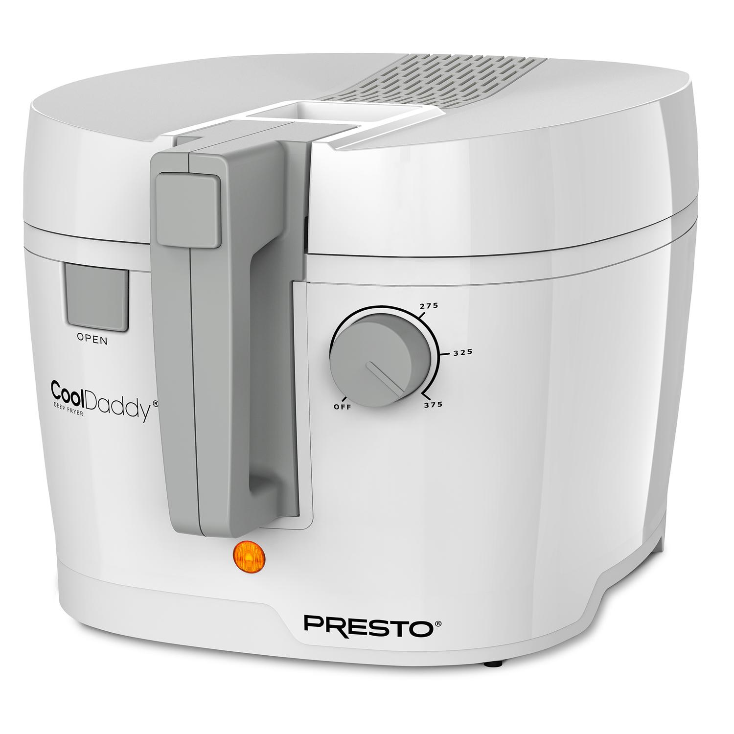 Cool Daddy White 6 cups Deep Fryer Sansujyuku sansujyuku.com