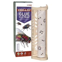 8pk Sticky Fly Papers for Indoors & Outdoor - Safe and Effective Fly Paper  - Fly Sticky Traps - Sticky Fly Trap Indoor