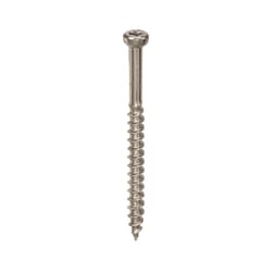 GRK Fasteners No. 8 in. X 2 in. L Star Trim Head W-Cut Construction Screws