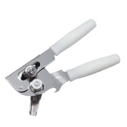 Swing-A-Way White Steel Manual Portable Can Opener