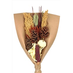 Second Nature 30 in. Antique Harvest Swag Large Bouquet Bouquet