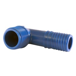 Apollo Blue Twister 3/4 in. Insert in to X 3/4 in. D MPT Polypropylene Elbow