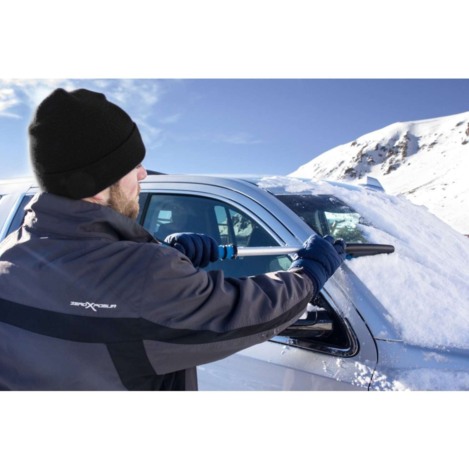 1pc Car Snow Scraper, Ice Scraper, Car Windshield Car Defrost Snow