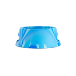 Silipint Aqua-Fur Blue Arctic Sky Silicone 1 L Pet Bowl For Dogs