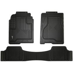 Smart Fit Black Floor Mats For Ford, Doge, Chevy, GMC 3 pk