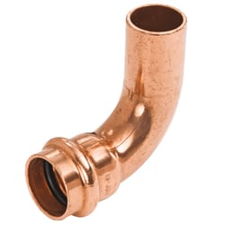 NIBCO 1-1/4 in. FTG X 1-1/4 in. D Press Wrought Copper 90 Degree Elbow 1 pk