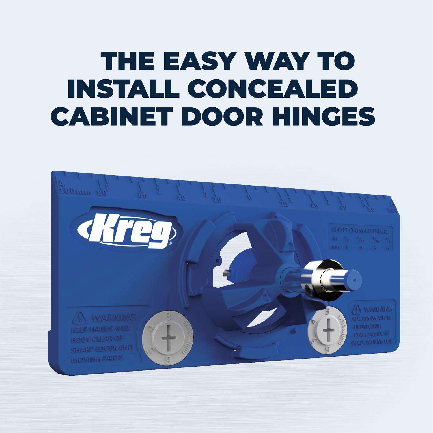 Kreg Concealed Hinge Jig 1 pc Ace Hardware