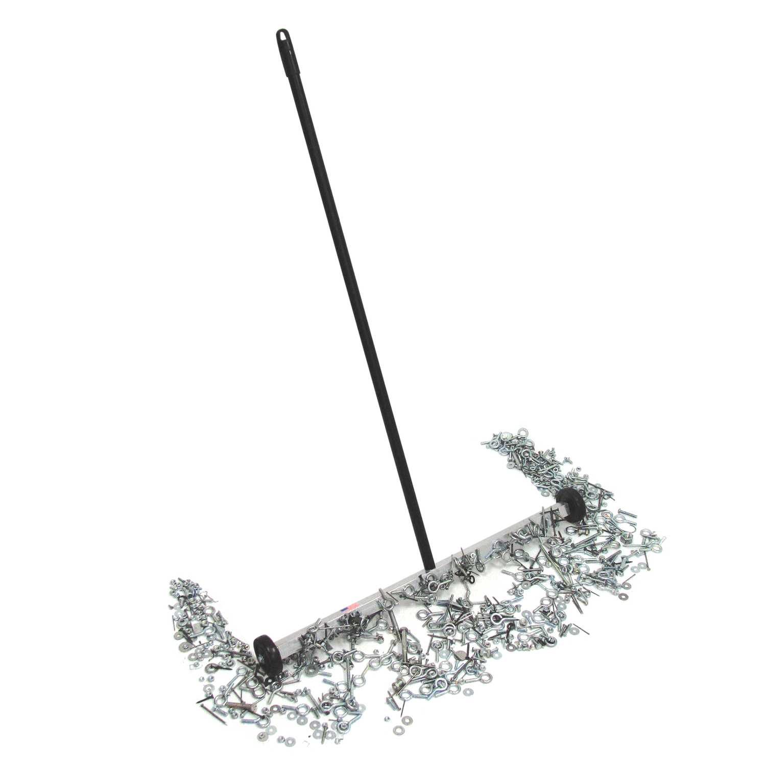 Master 42 in. Ceramic PushType Mini Sweeper 55 lb. pull 3.4 MGOe Black 1 pc