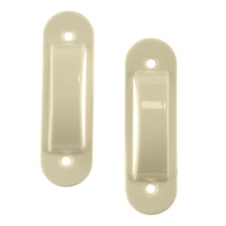 Amerelle Ivory 1 gang Plastic Toggle Switch Guard 2 pk