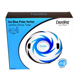 CocoNut Float Ice Blue Polar Vortex PVC Snow Tube 48 in.