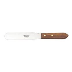 Ateco Brown/Silver Stainless Steel/Wood Icing Spatula