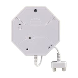 GE White Plastic Water Leakage Alarm