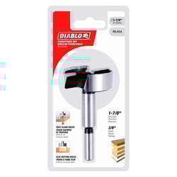 Diablo 1-7/8 in. X 3-1/2 in. L High Speed Steel Forstner Drill Bit Round Shank 1 pc