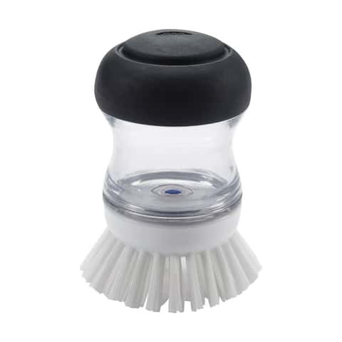 Oxo Good Grips 10-1/2 in. L Soap Dispenser Dish Brush For Kitchen