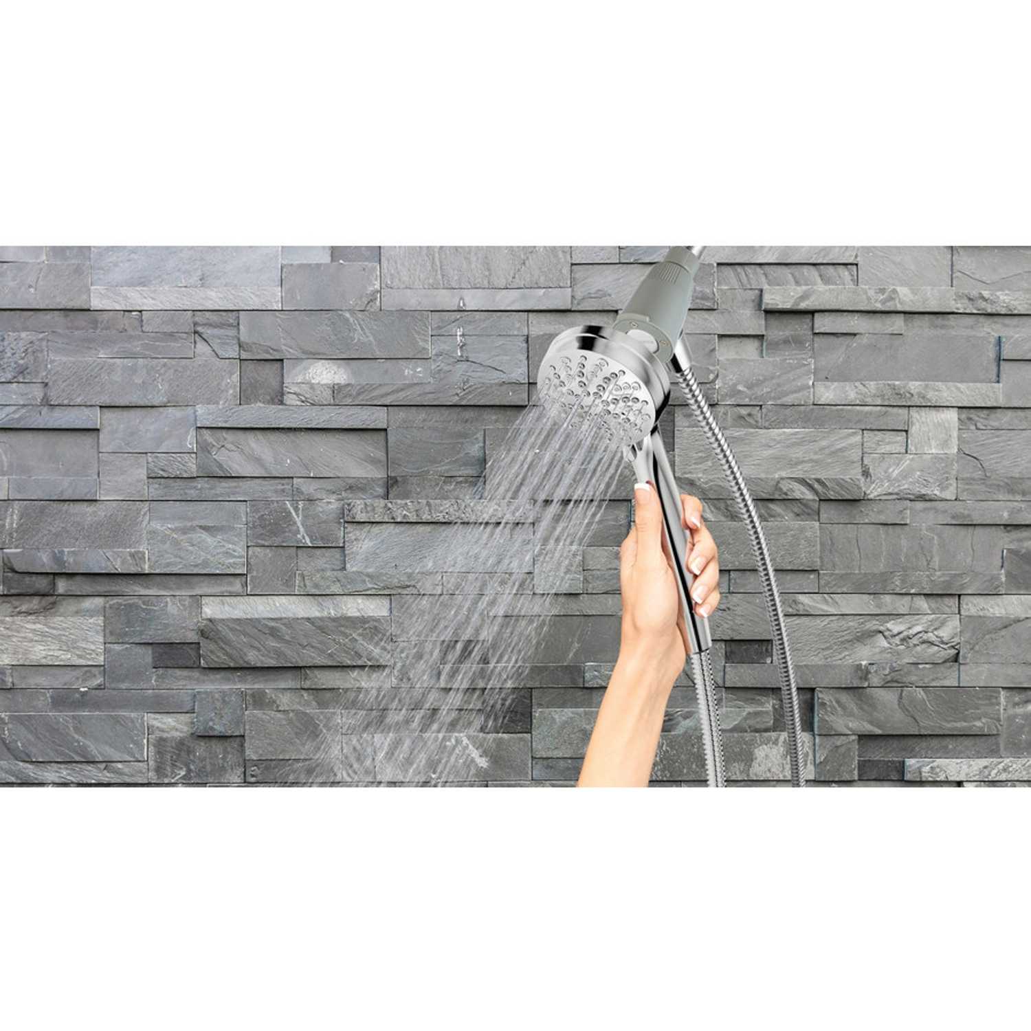 Moen Chrome 6 settings Handheld Showerhead 2 gpm Ace Hardware