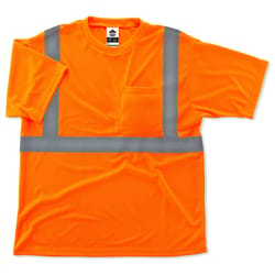 Ergodyne GloWear Reflective Safety Tee Shirt Orange M