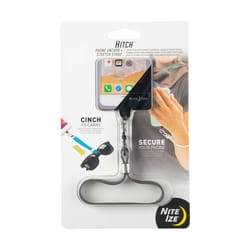 Nite Ize Hitch Silicone Charcoal Key Strap